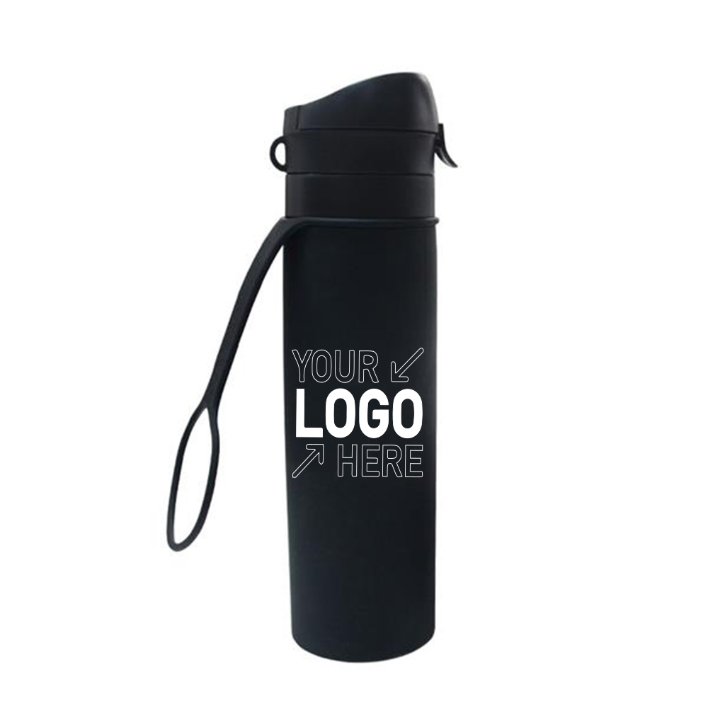 20 oz Silicone Bottle With 3