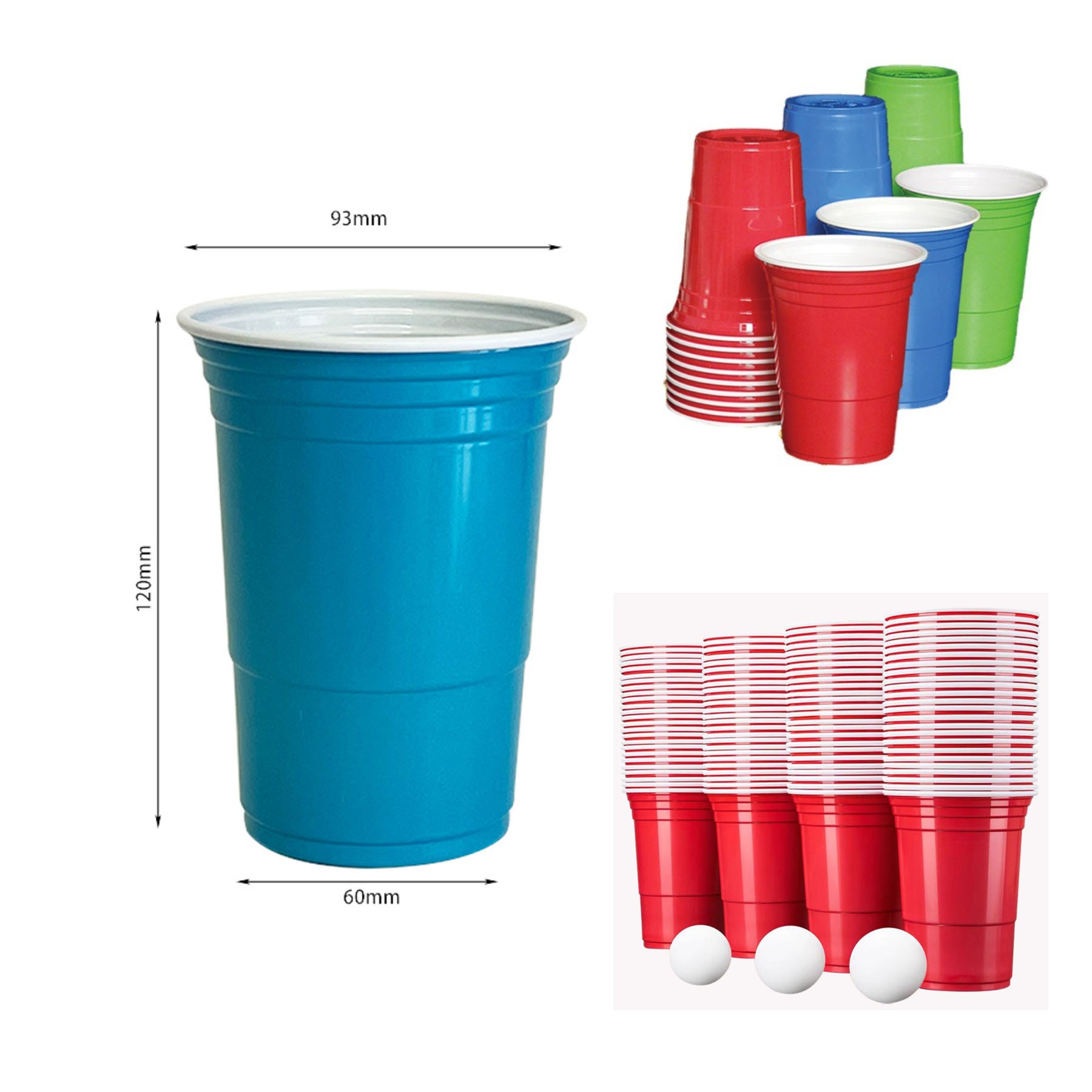 16oz BPA FREE Full Color Stadium Cup For Party 13