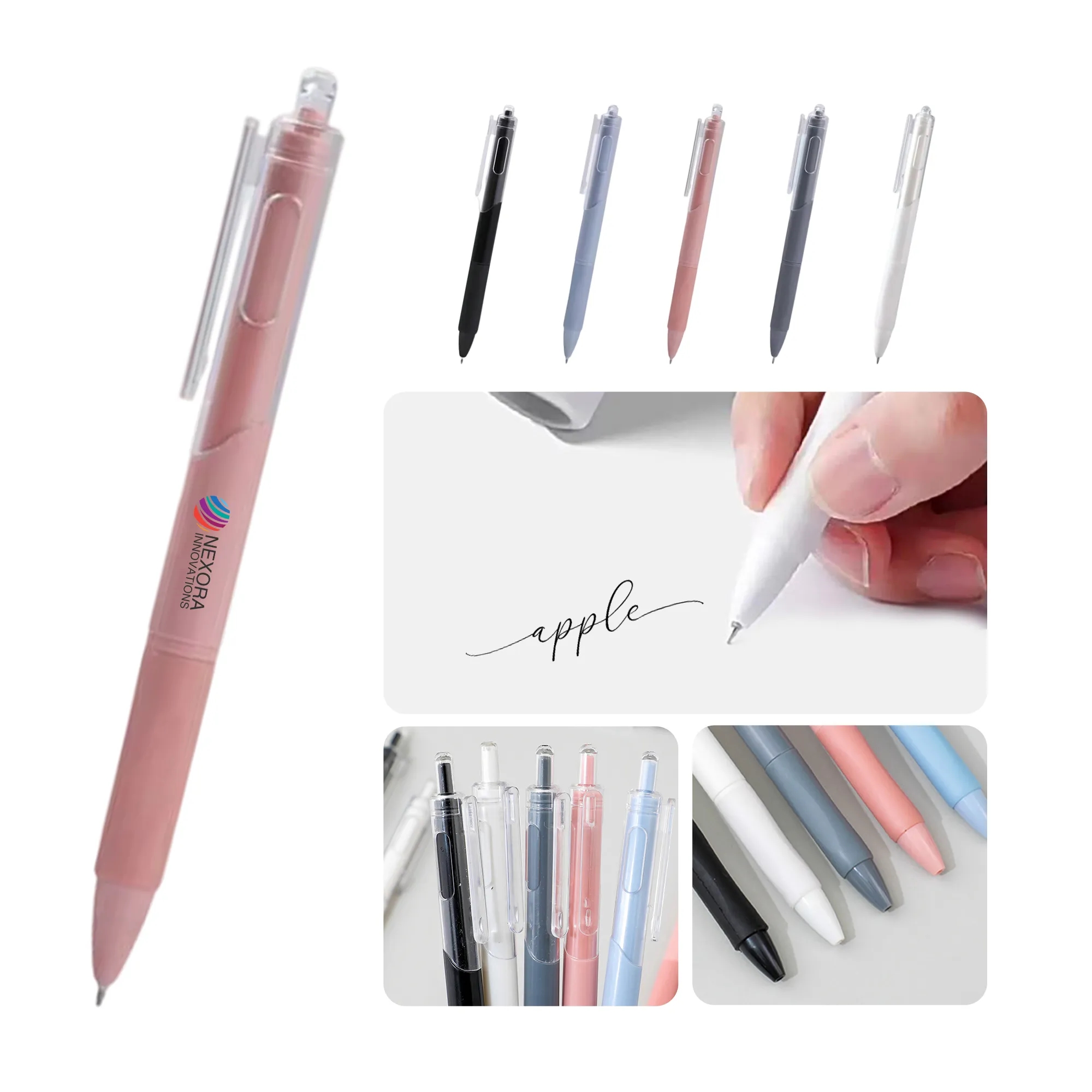 Lightweight Click Pen for Exams and Office Writing 11