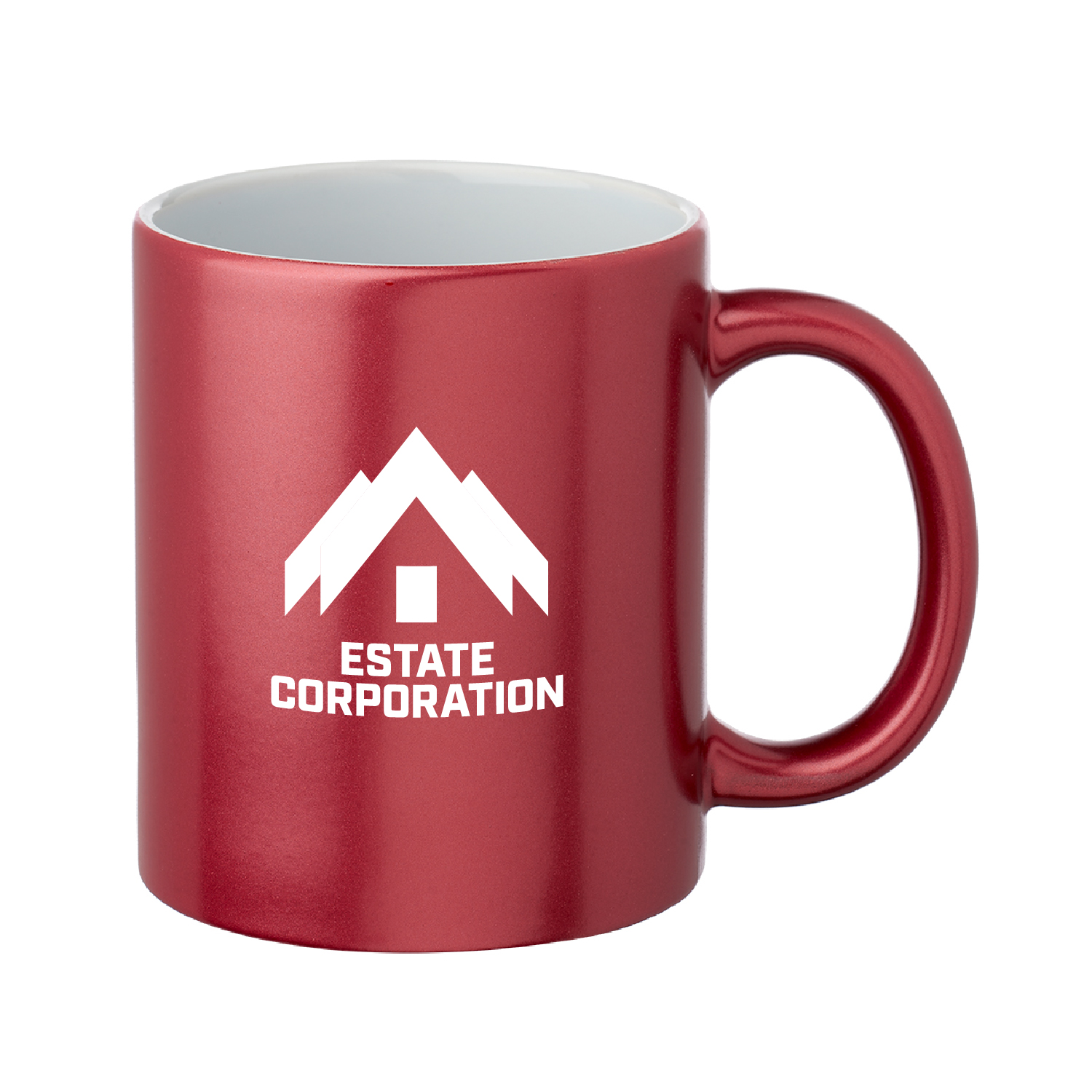 11 oz. Metallic Custom Mug (2 Color Imprint) 3