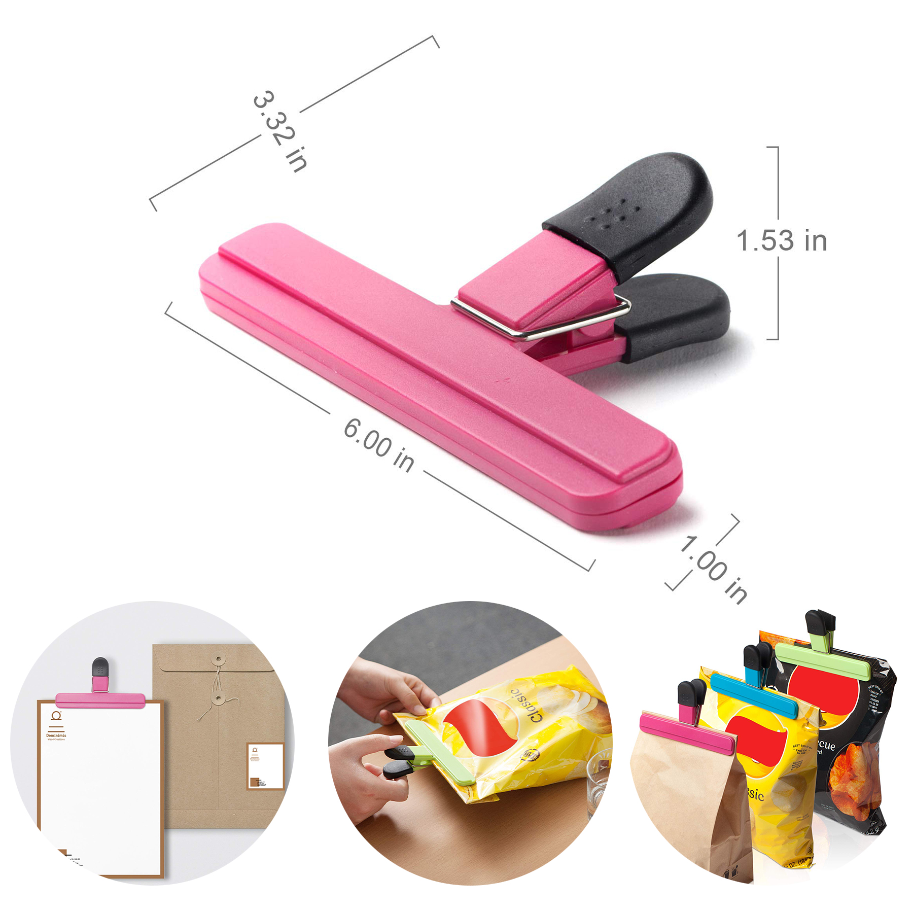 Foods Snacks Bag Paper Clip 2