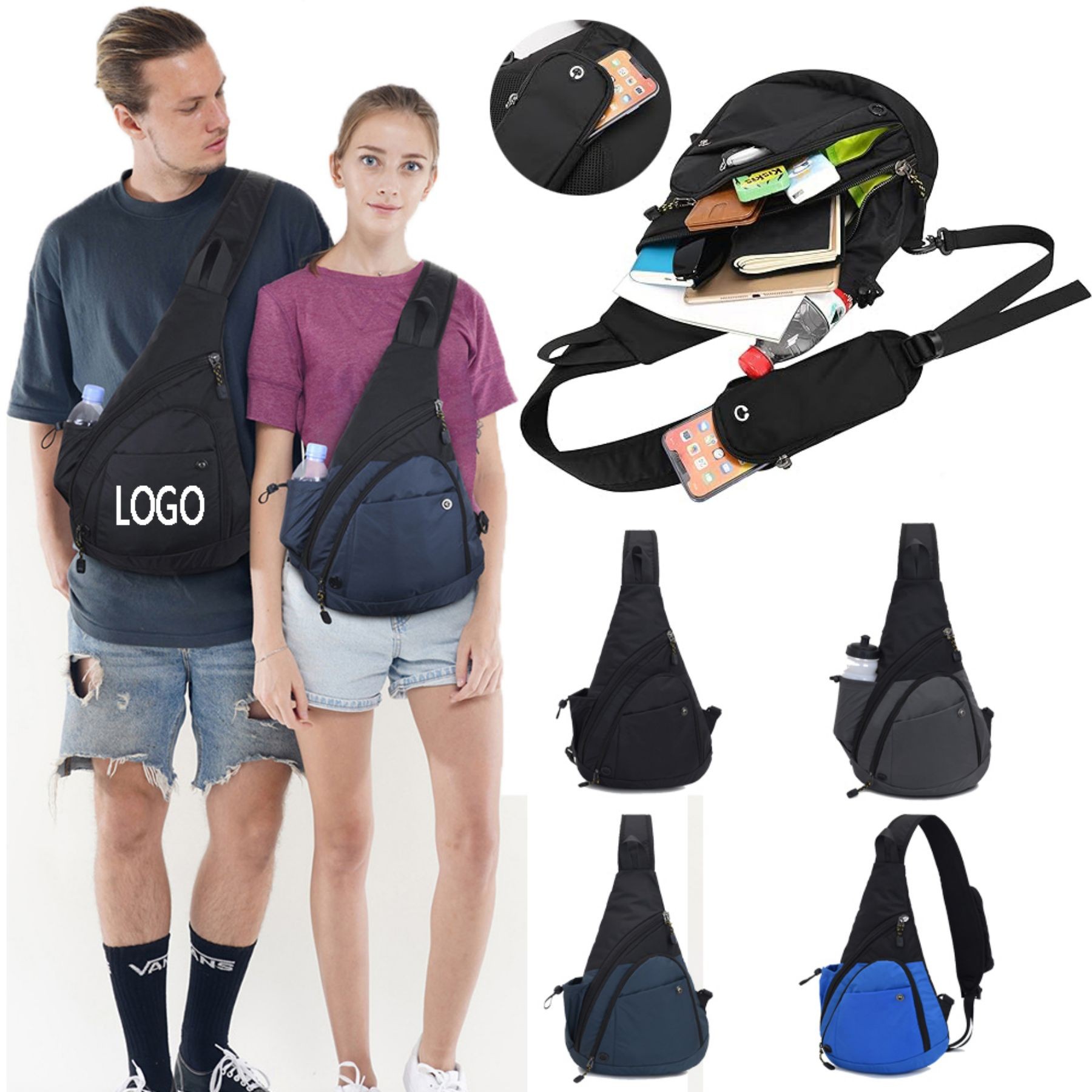 Crossbody Bag Triangle Backpack 2
