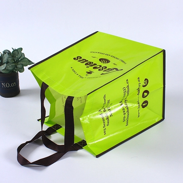 13.5" X 14" Laminated non-woven shopper bag 5