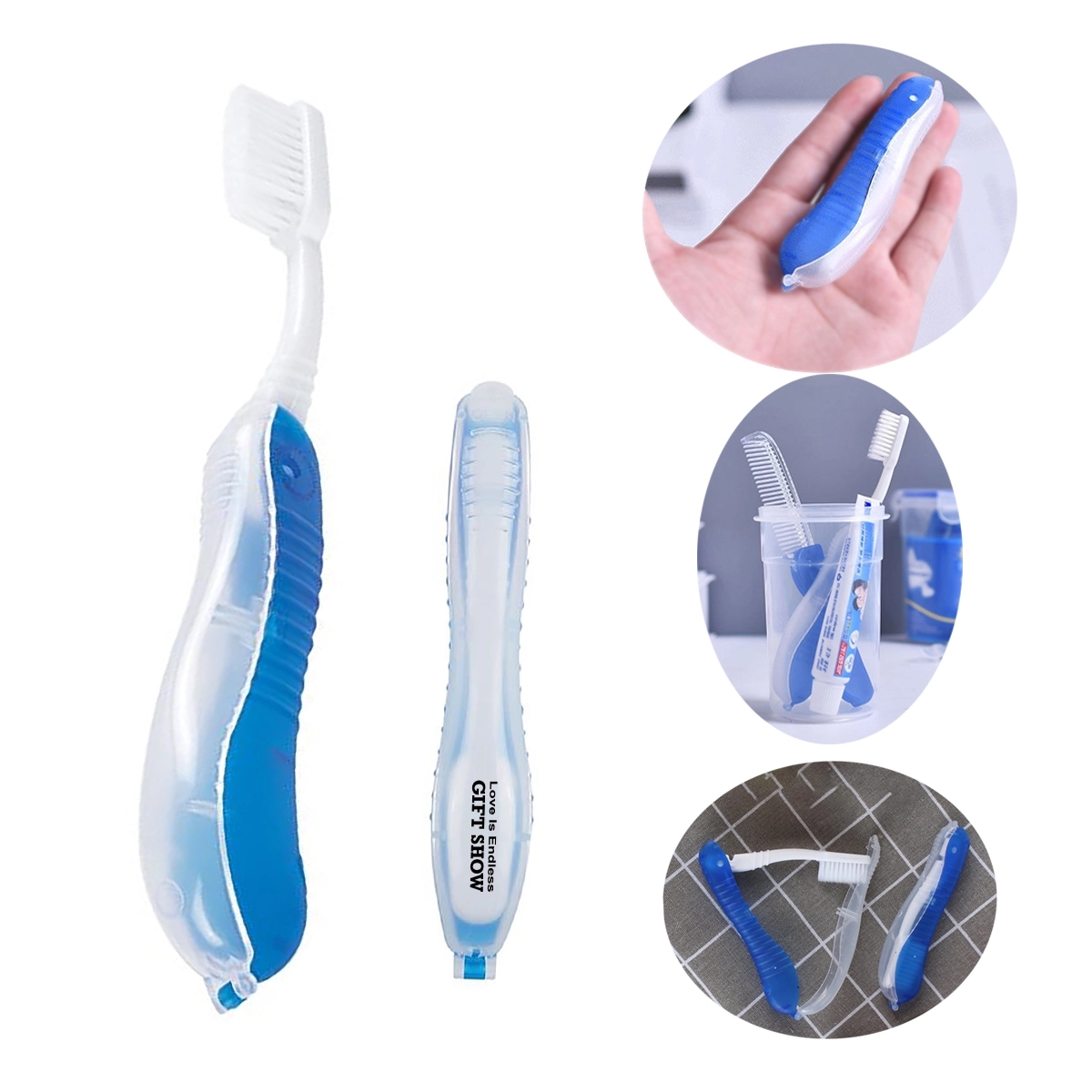 Foldable Travel Toothbrush 2