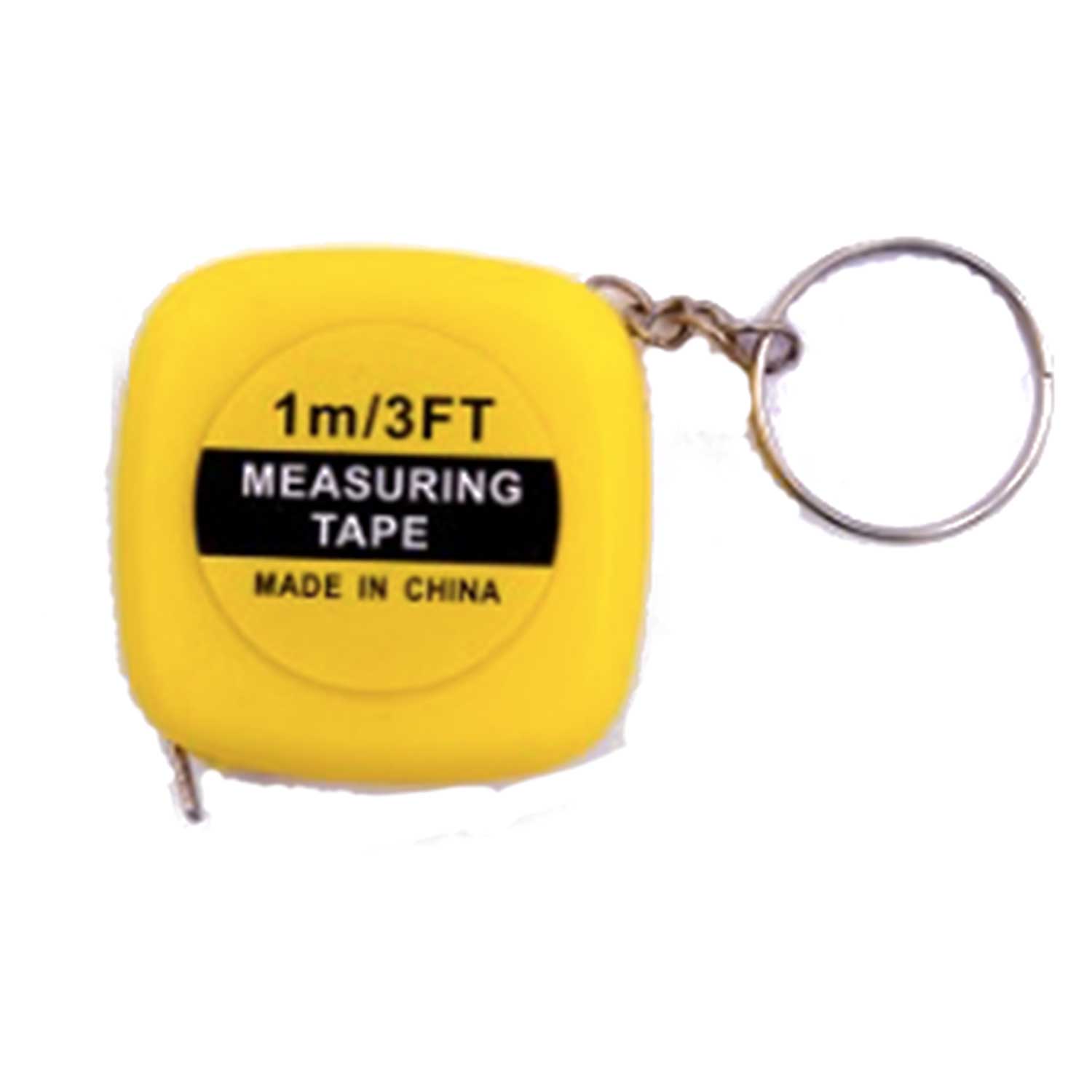Mini Auto Retractable 1M Tape Measure Keychain Ruler Gift 3