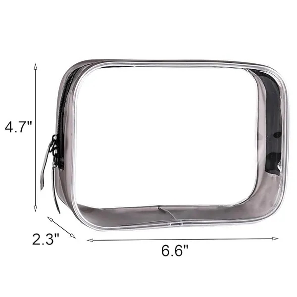 Pouch Small, Clear Makeup Bag 3