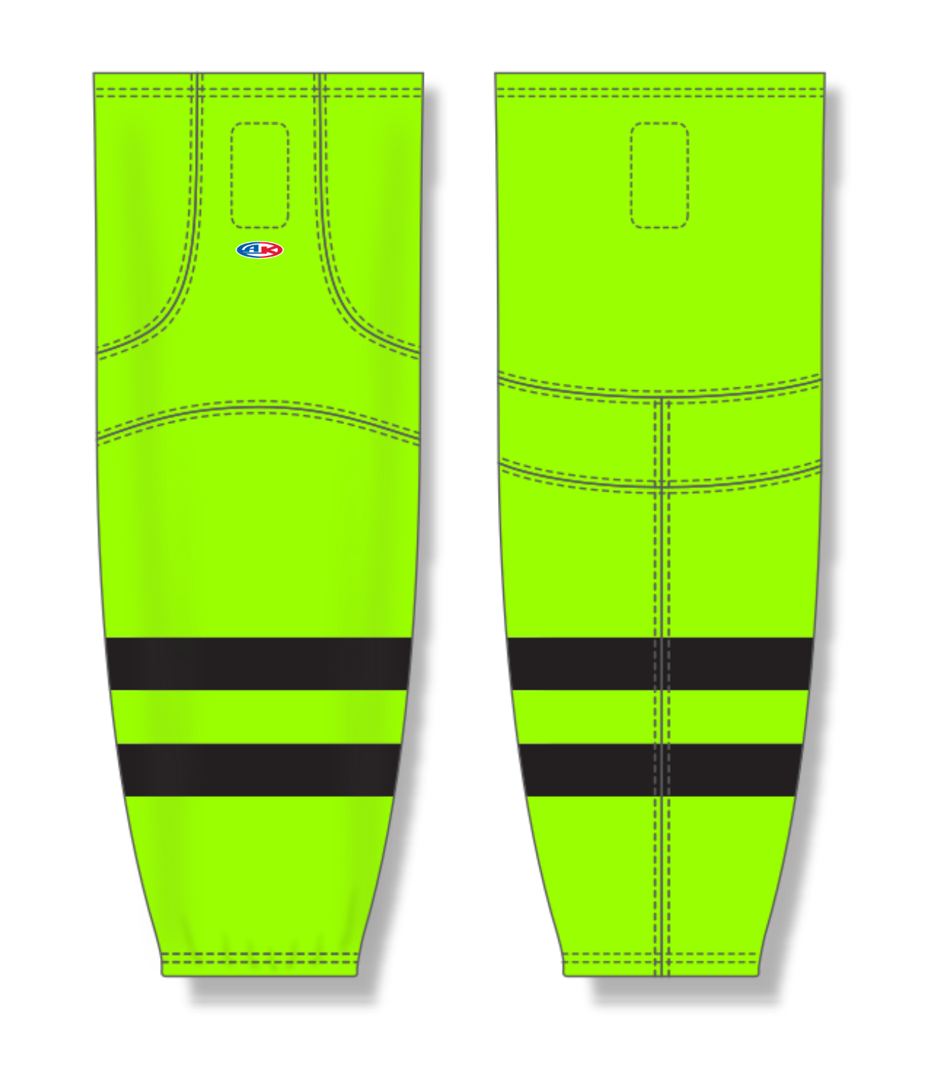 Cut & Sew Pro Hockey Socks HS2100-G101 3