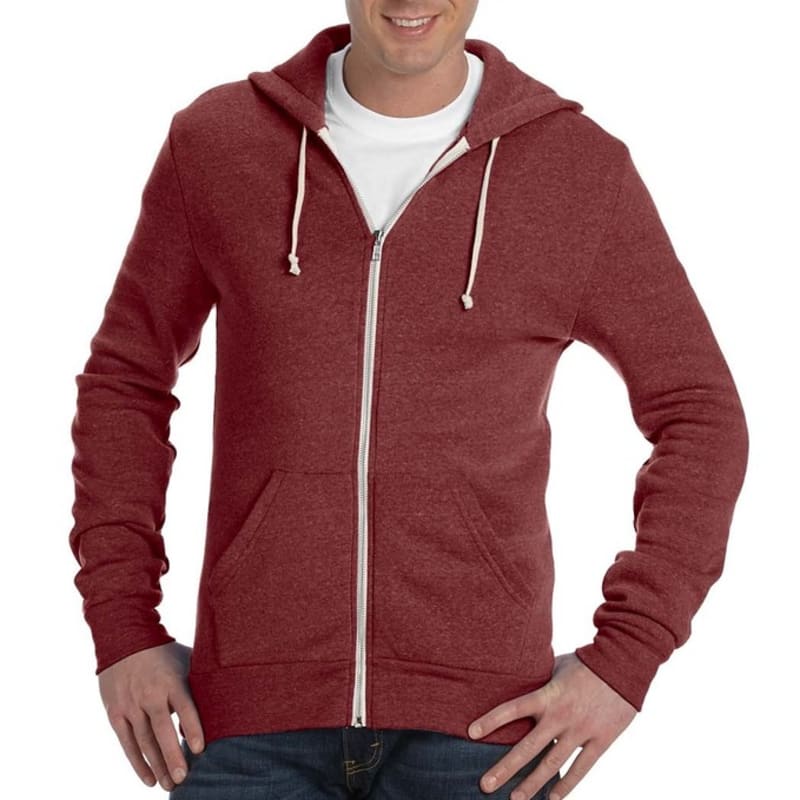 Alternative Mens Rocky Zip Hoodie 8