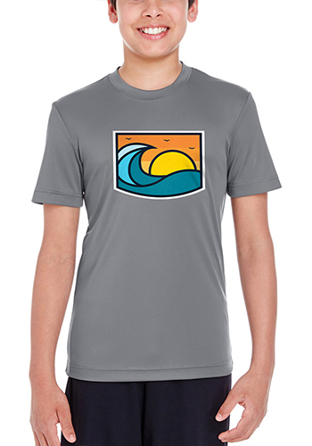 3.8 oz 100% Polyester Interlock with Moisture-Wicking Protection 6