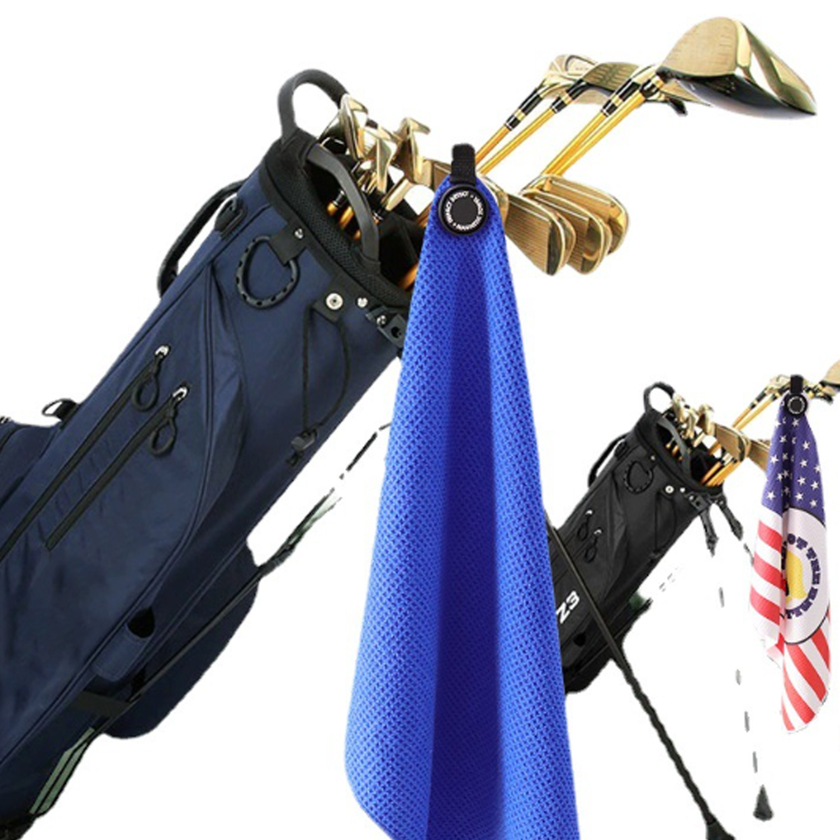 Magnetic Microfiber Golf Towel 3