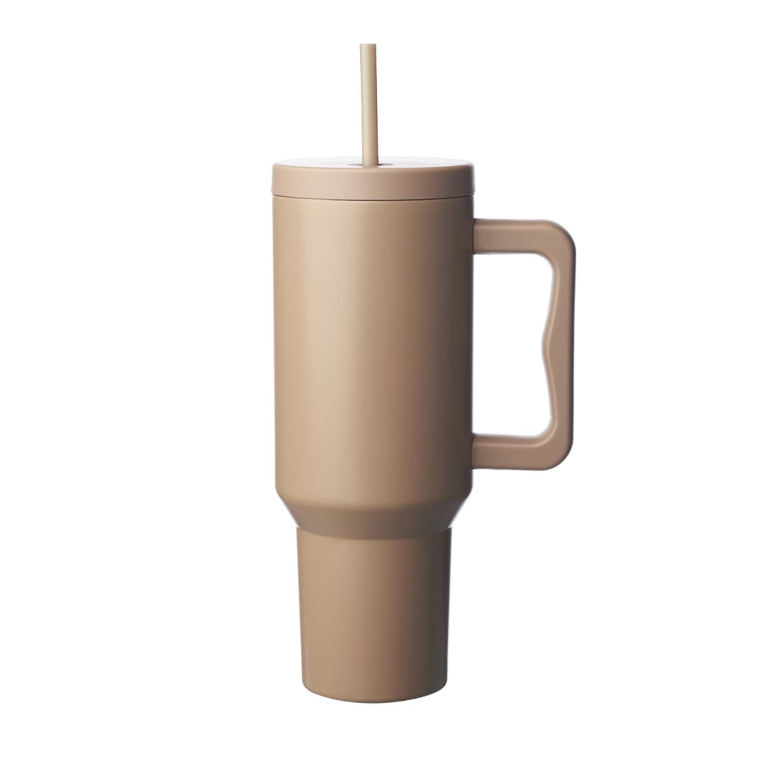 Stainless Steel Tumbler with Handle and Straw, 40 oz. 14