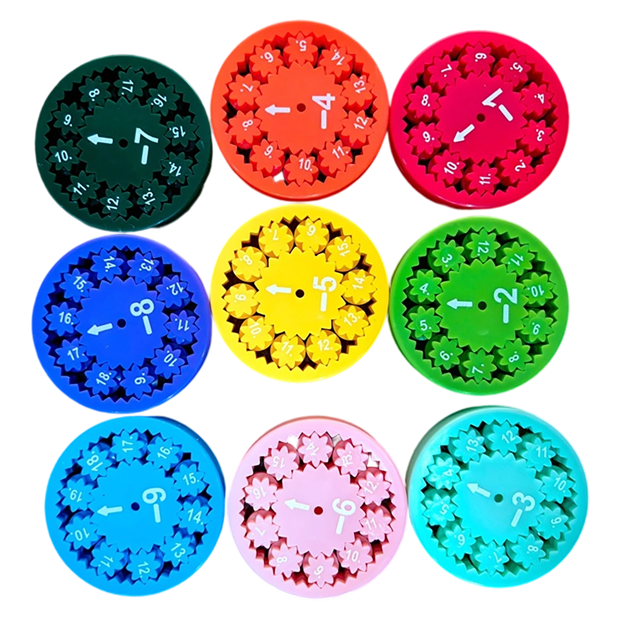 Educational Math Fidget Spinner Multiplication Learning Tool 3