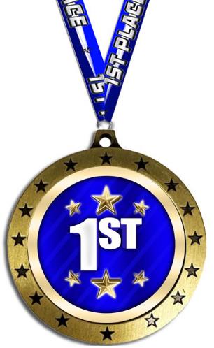 Star Bezel Medallion Holder W/ (EVENT) Stock Satin 1