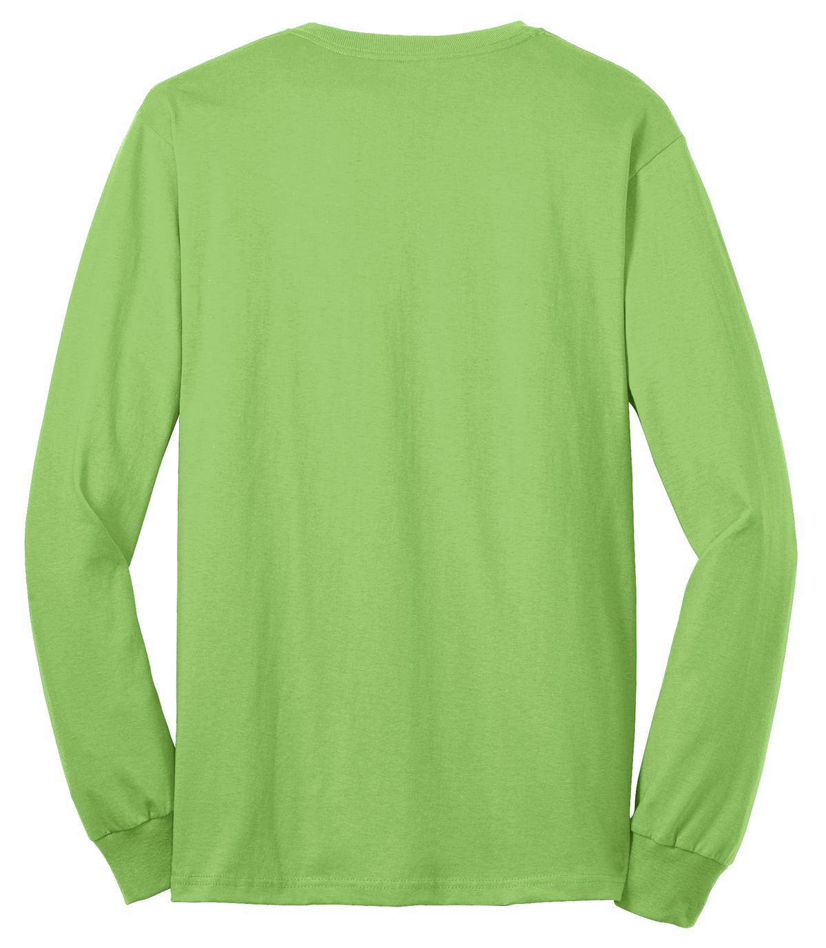 Port & Co Long Sleeve Core Blend Tee. PC55LS 10