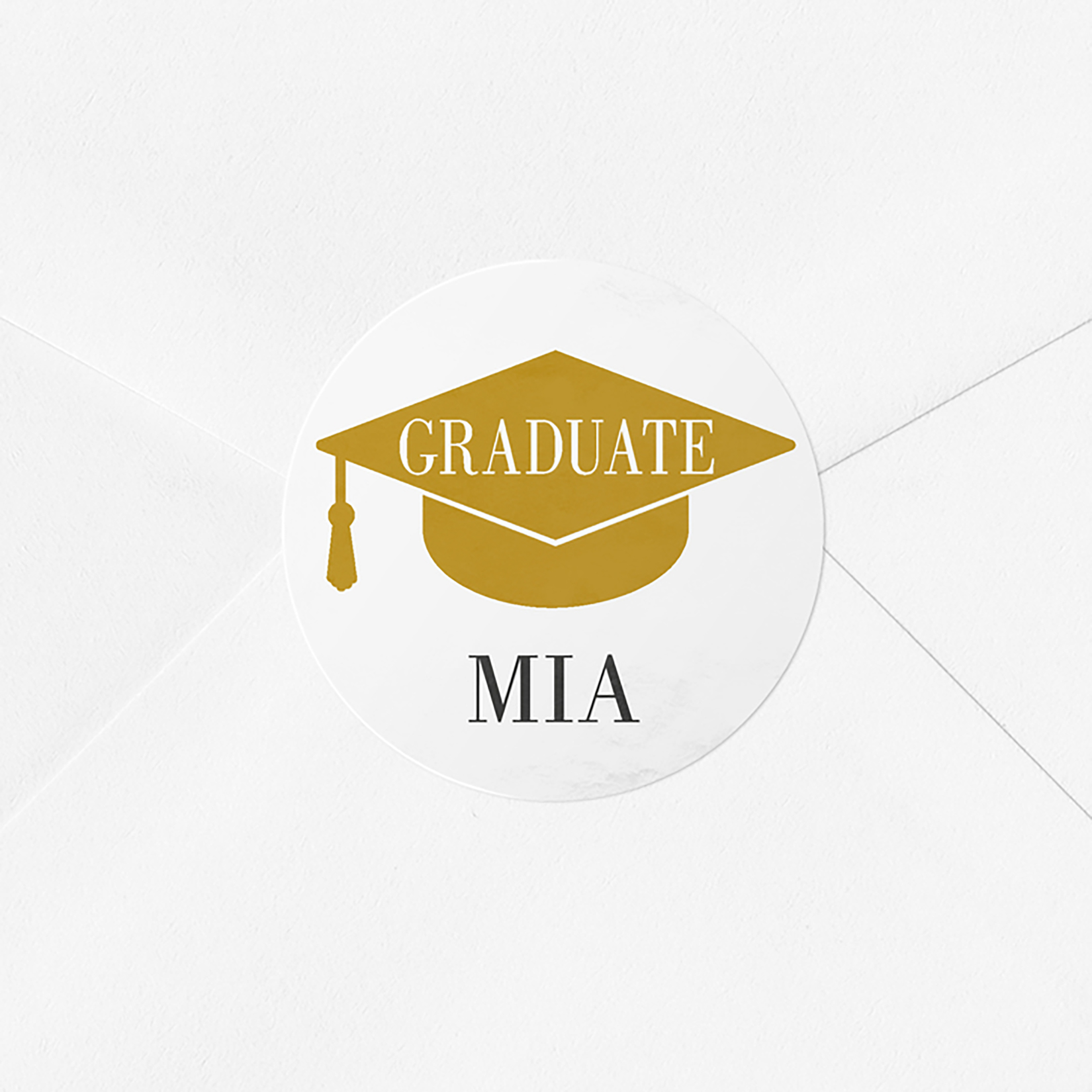 Grad Hat Seal 3