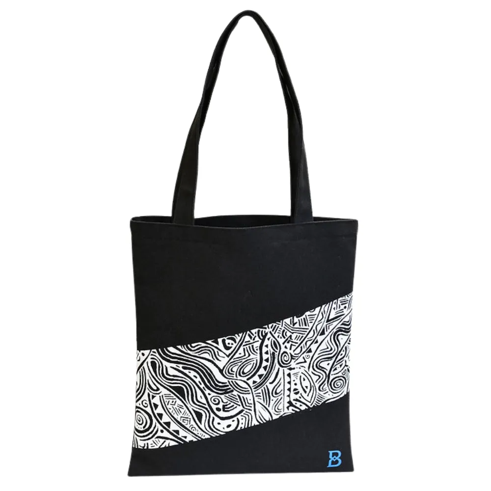 Recycled Canvas Magazine Tote Bag 9