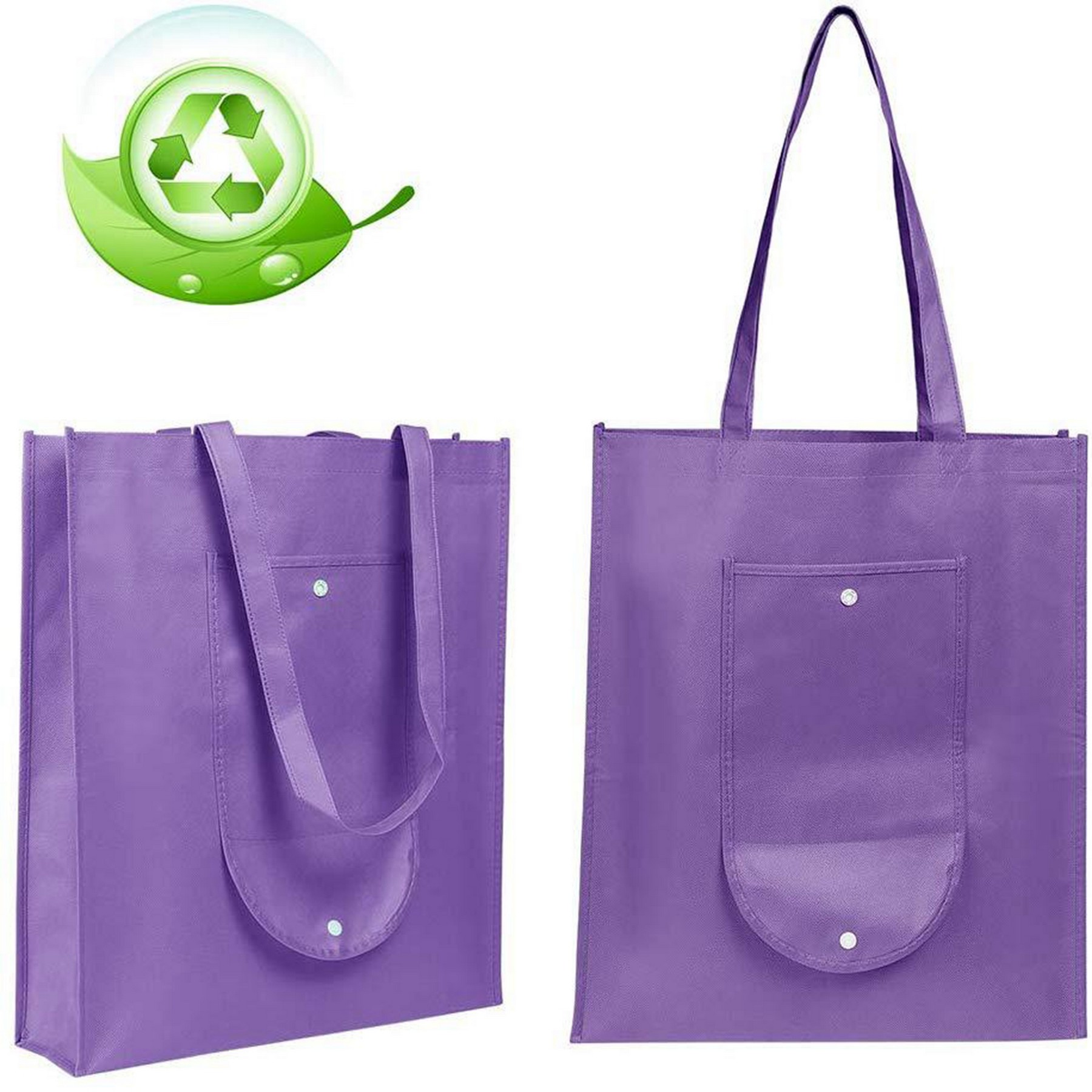Foldable Nonwoven Shopping Bags Moq 50Pcs 6