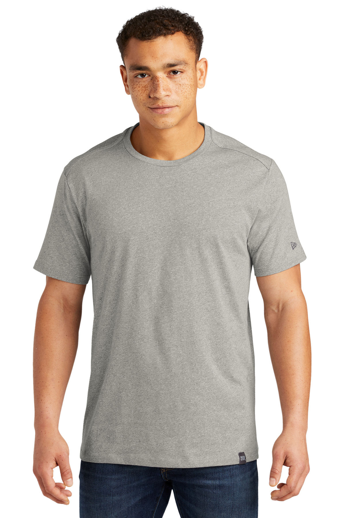 New Era Heritage Blend Crew Tee. NEA100 37