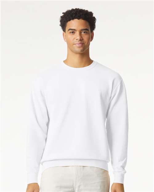 Unisex Garment-Dyed Lightweight Crewneck Sweatshirt - 1466 75