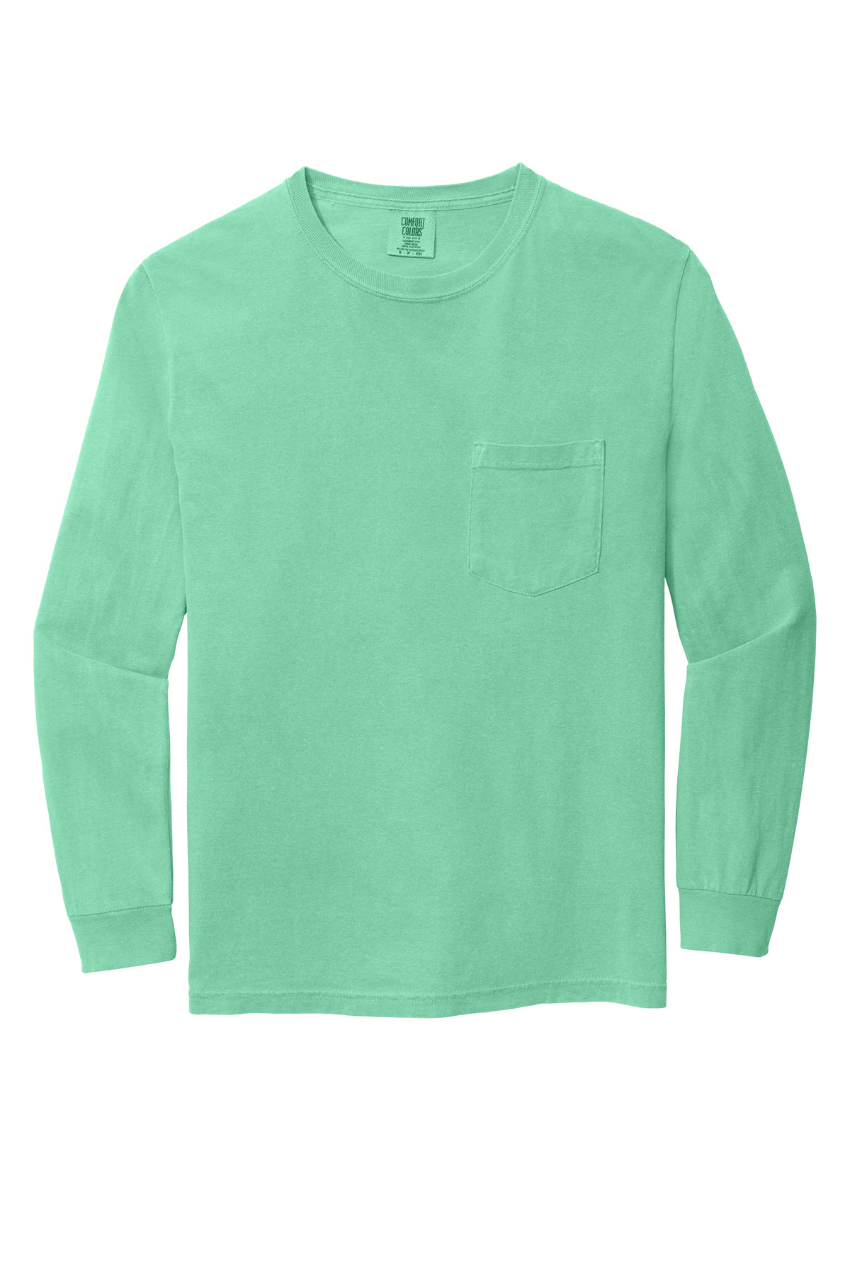 COMFORT COLORS Heavyweight Ring Spun Long Sleeve Pocket Tee. 4410 44