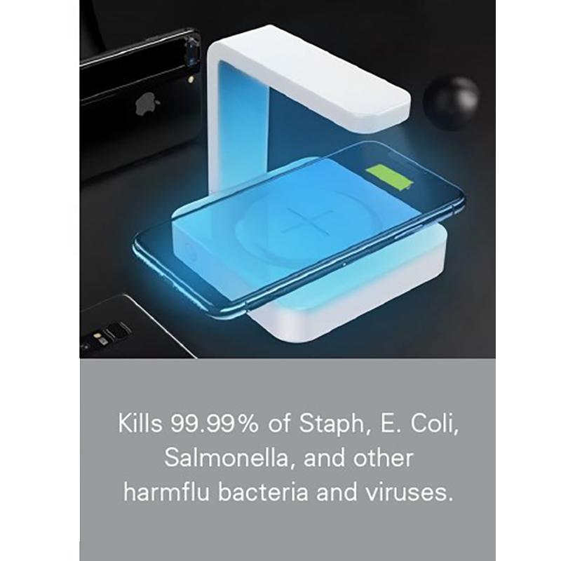 UV Phone Sanitizer / Wireless Charging Station 4