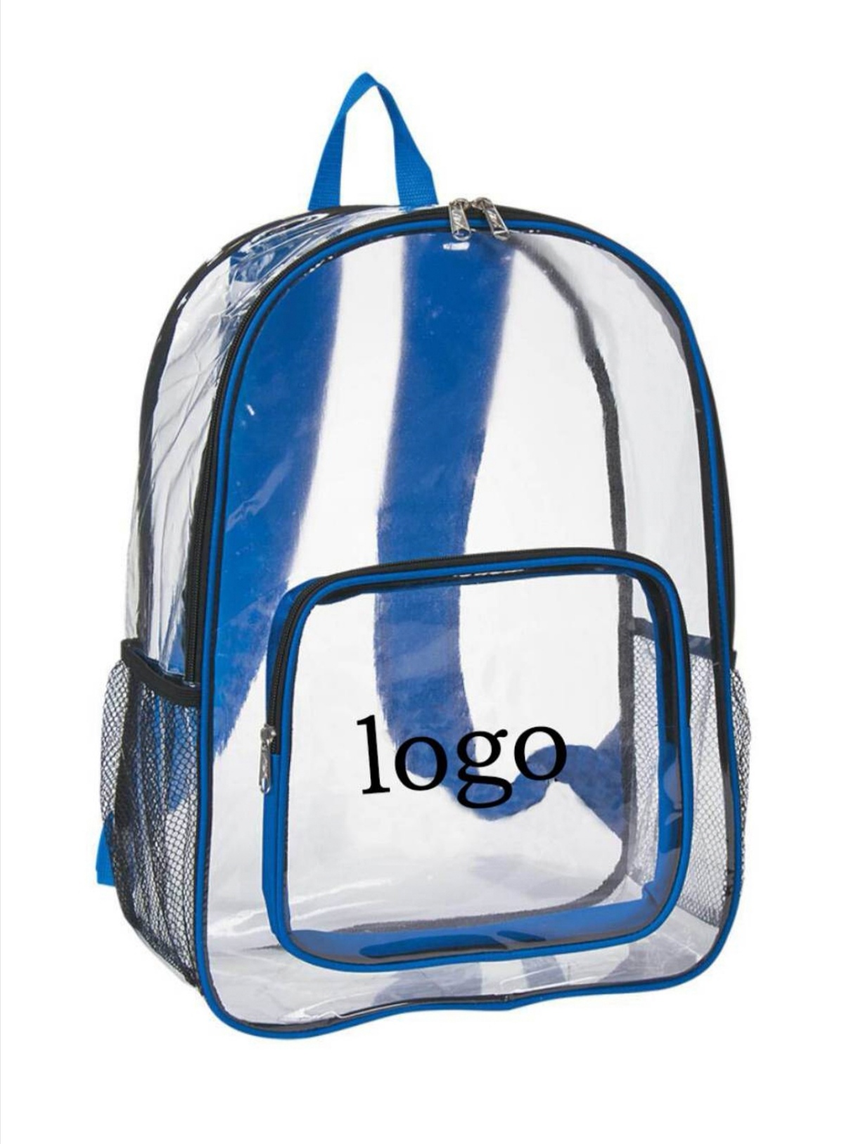 Clear PVC Transparent Backpack 1