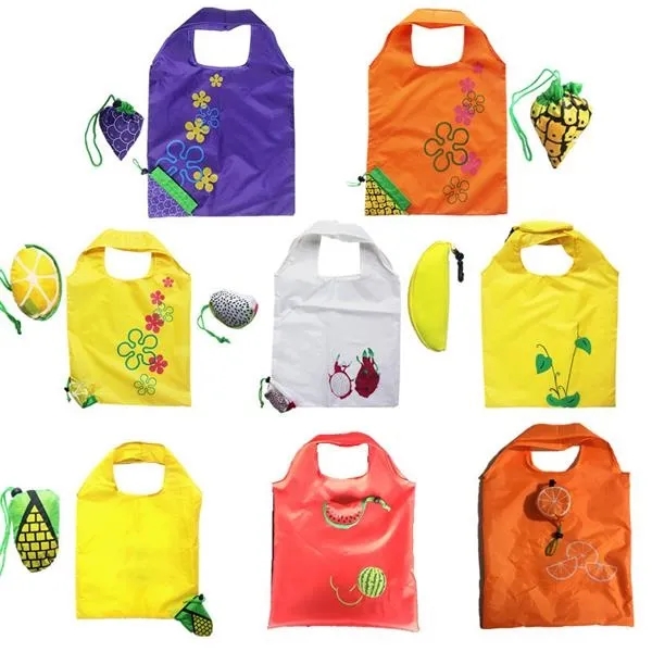 Fruit Polyester Foldable Tote Bag 7