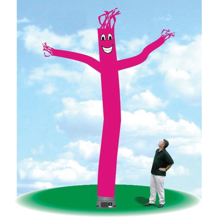 Inflatable Dance Tube Balloon 18' Tall Tube Fly Guy Magenta