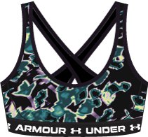 Crossback Mid Printed Women's Sports Bra 21