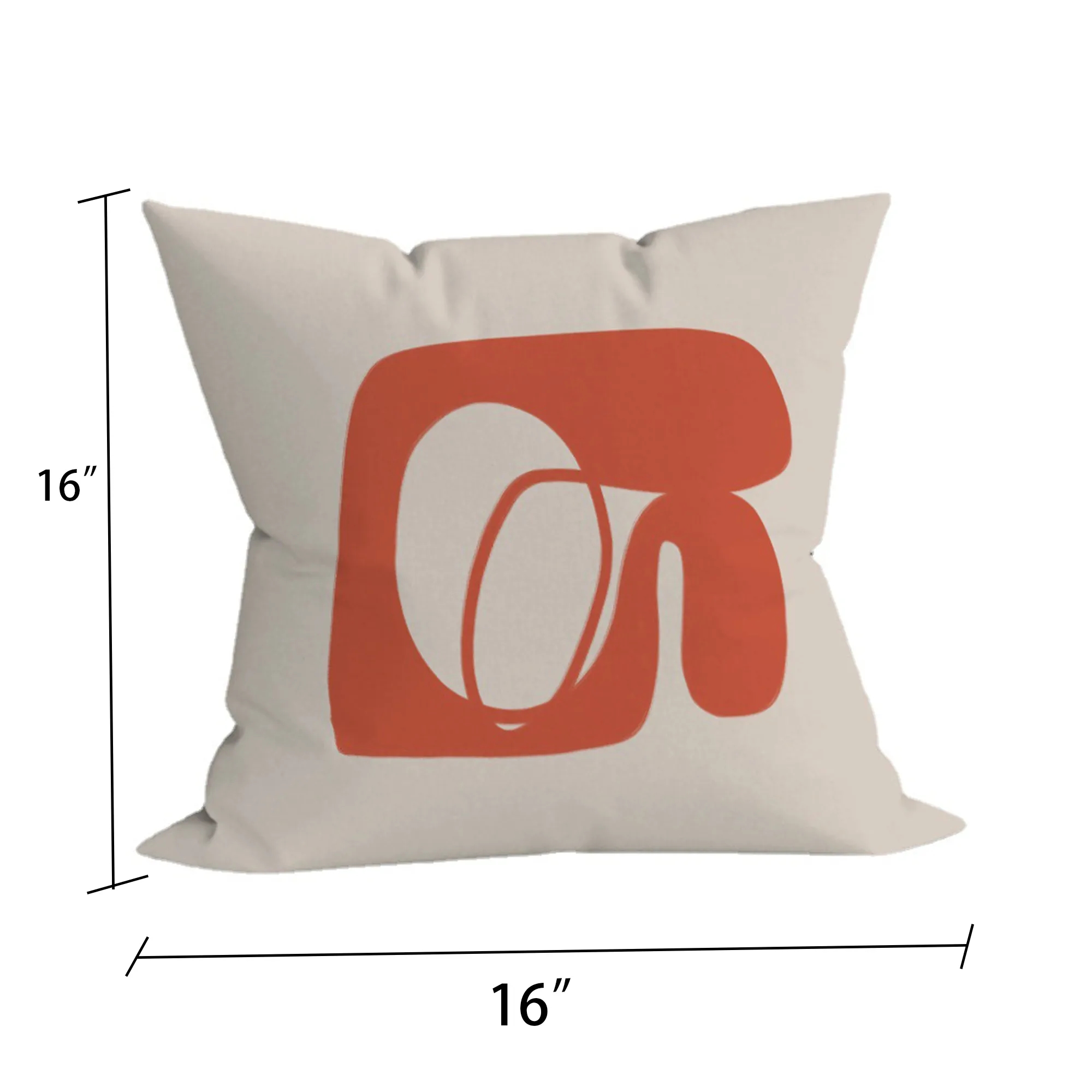 Double-Sided Full Color Custom Pillow WithCore 5