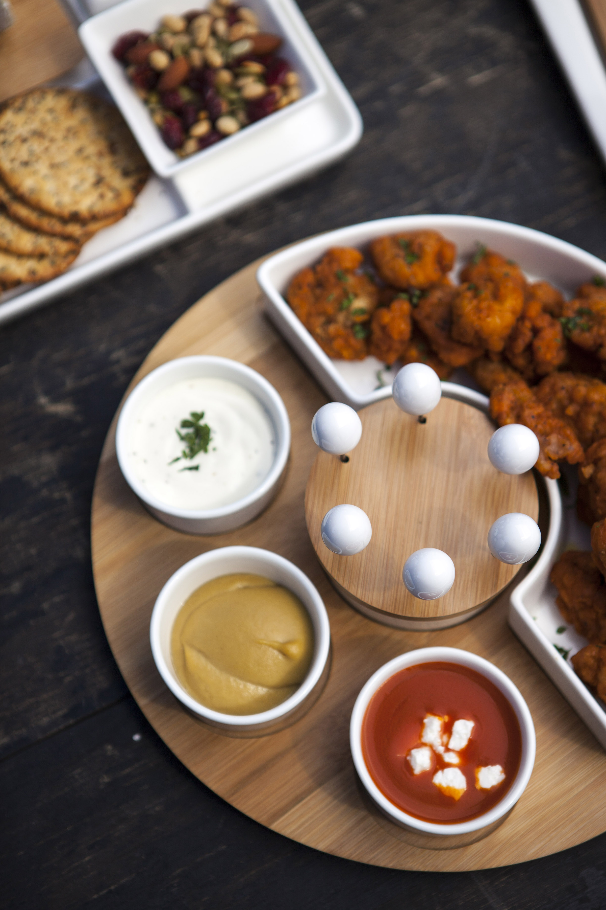 Symphony Appetizer Serving Tray Set 4