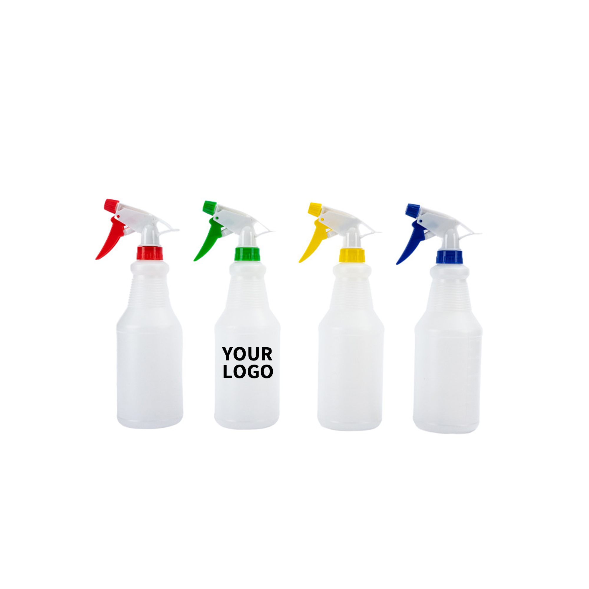 HDPE Trigger Spray Bottle 16 Oz With Adjustable Nozzle 4