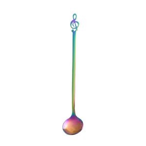 8.38 Inch Music Note Stirrer Round Spoon 7