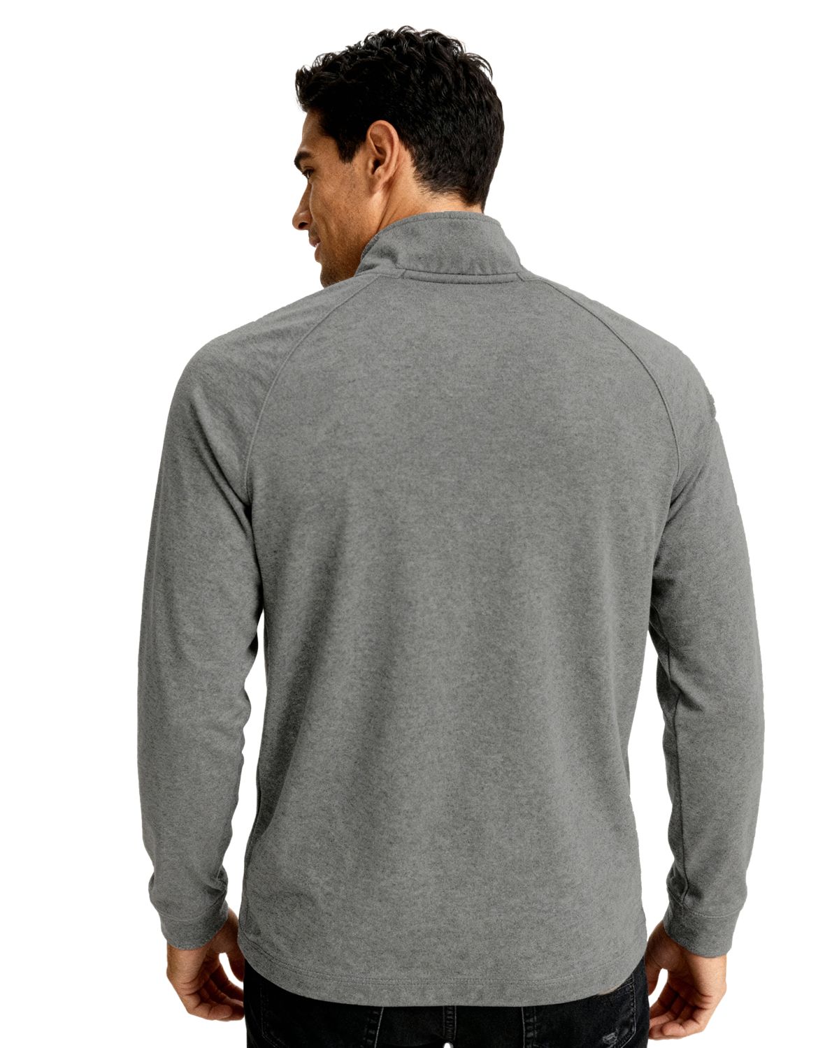 Clique Dash Recycled Mens Quarter Zip Sweatshirt 48