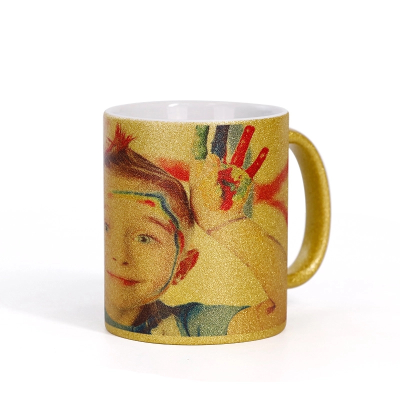 11 oz Full Color Sublimation Sparkly Ceramic Mug 7