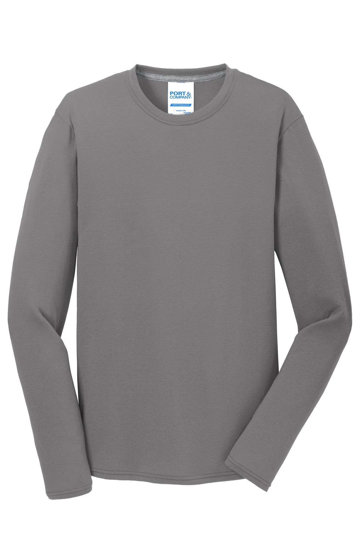 Port & Company® Long Sleeve Performance Blend Tee 18