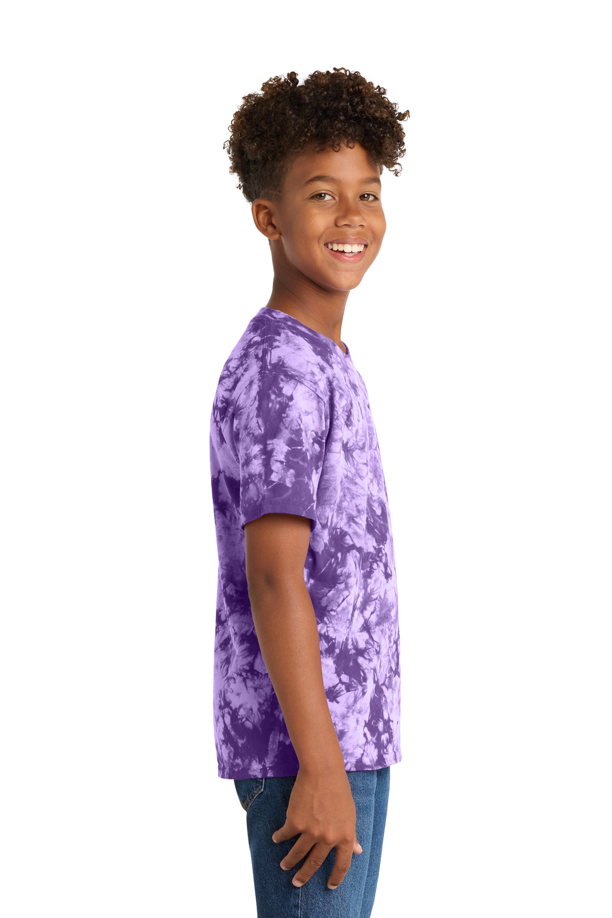 Port & Co Youth Crystal Tie-Dye Tee PC145Y 2