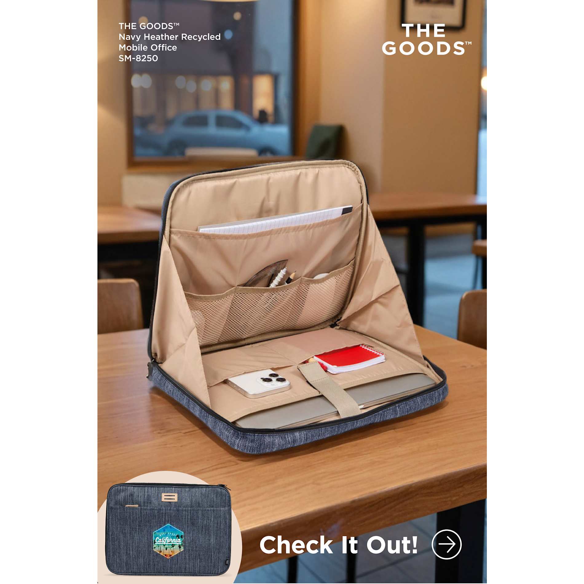 The Goods 2.0 Recycled Mobile Office 86