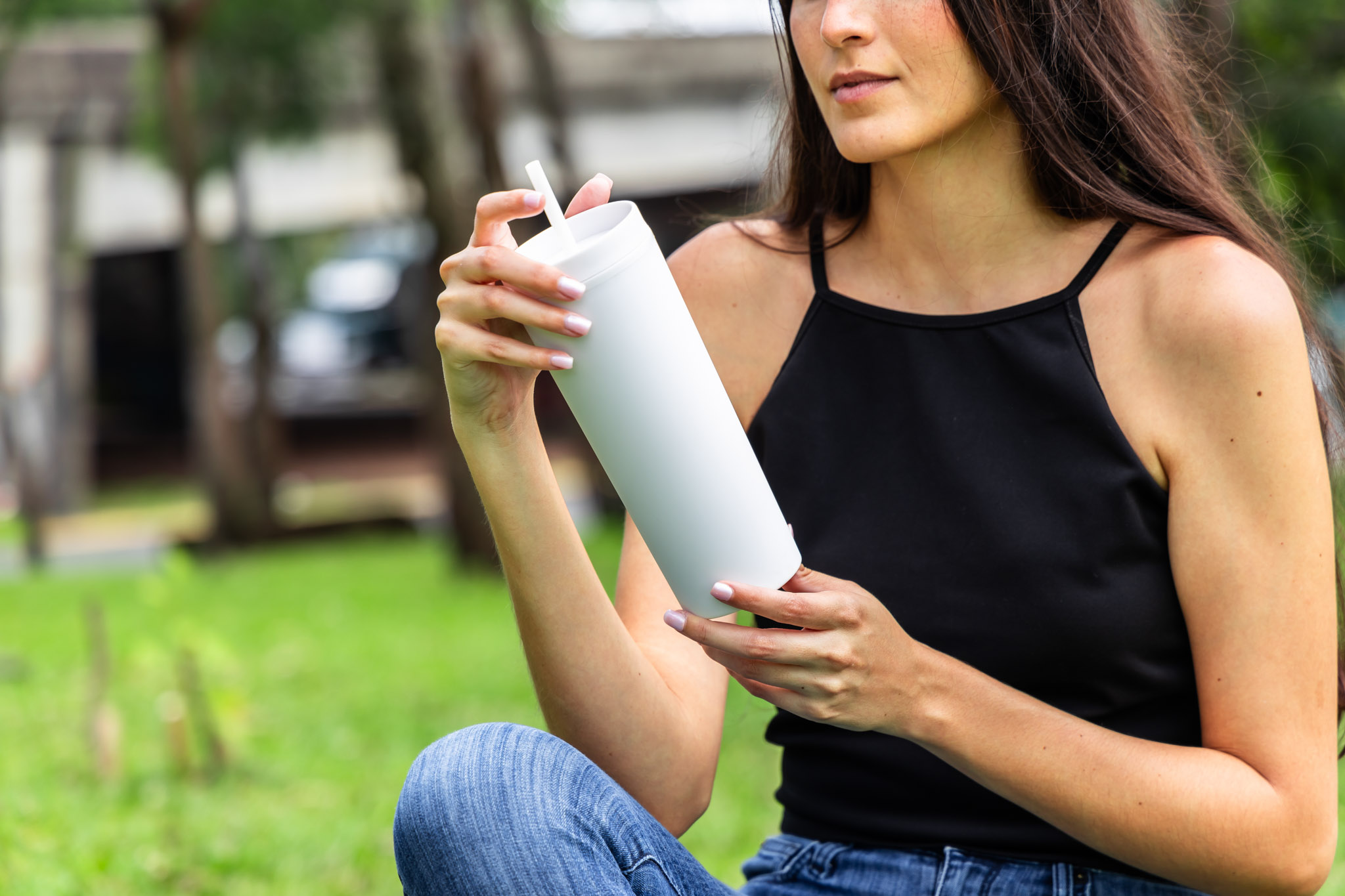 18 oz Slique Recycled Tumbler 53