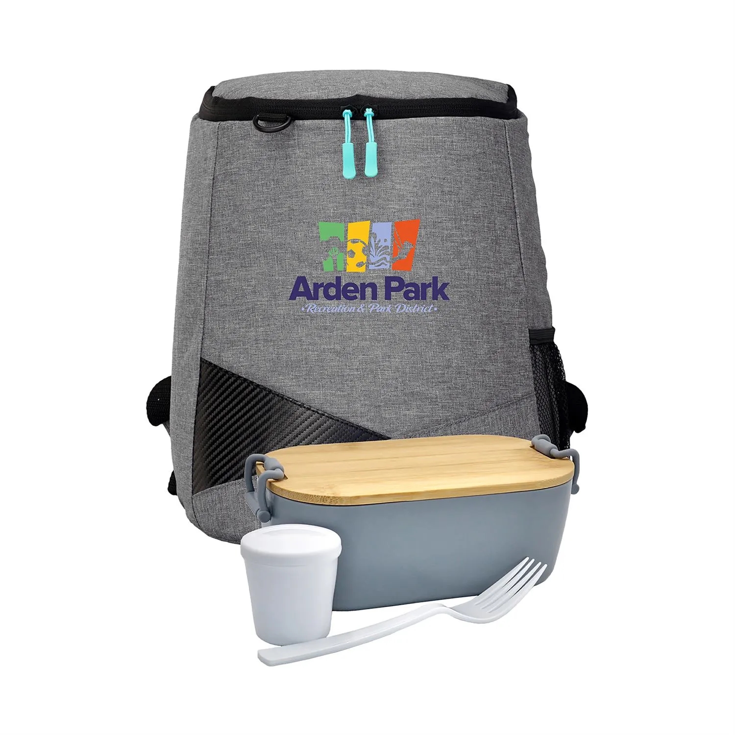 Bamboo Lunch Box Backpack Set 13