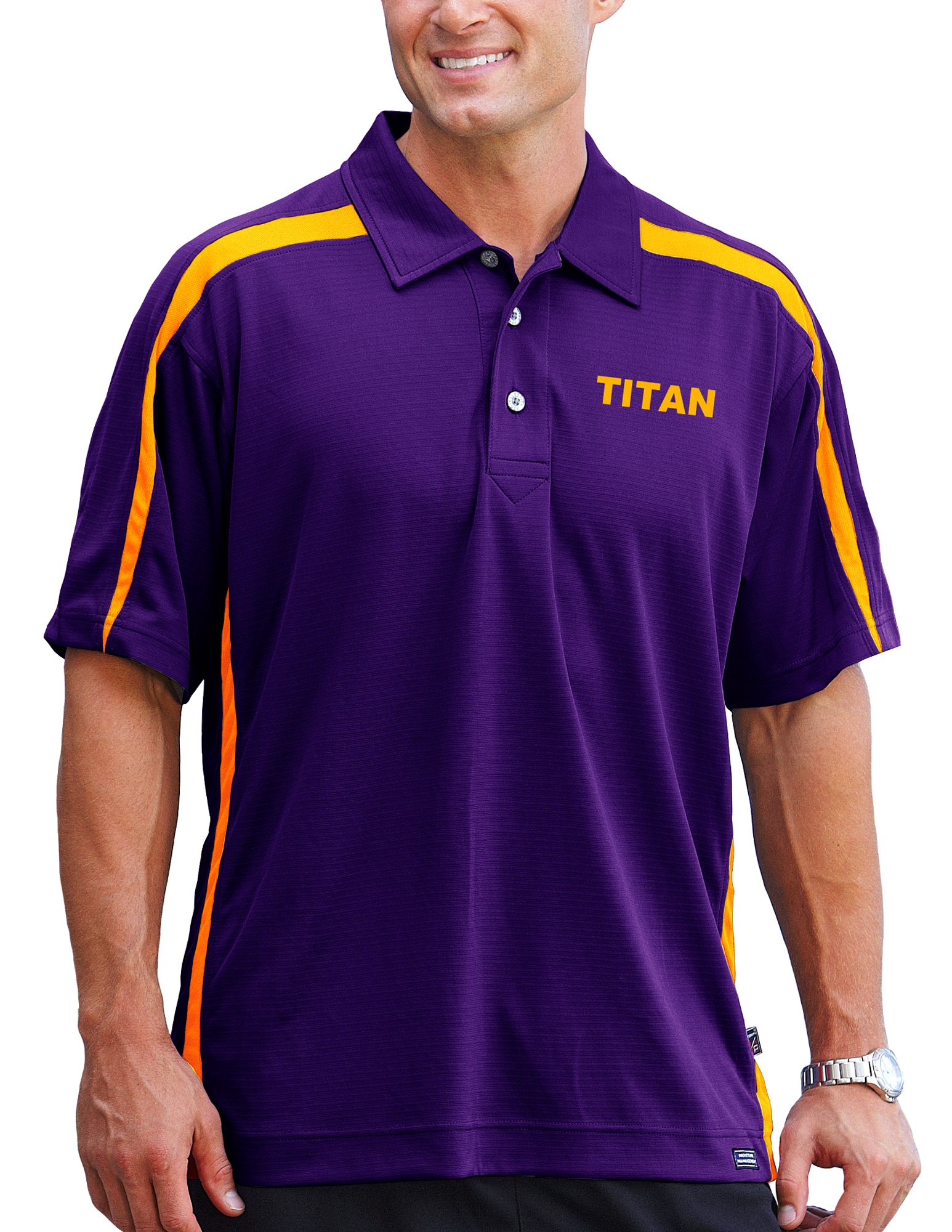 Men's Titan Converse Ottoman - Color Block Polo Shirt 5