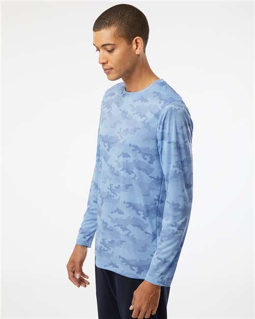 Unisex Pompano Performance Camo Long Sleeve T-Shirt - 217 5