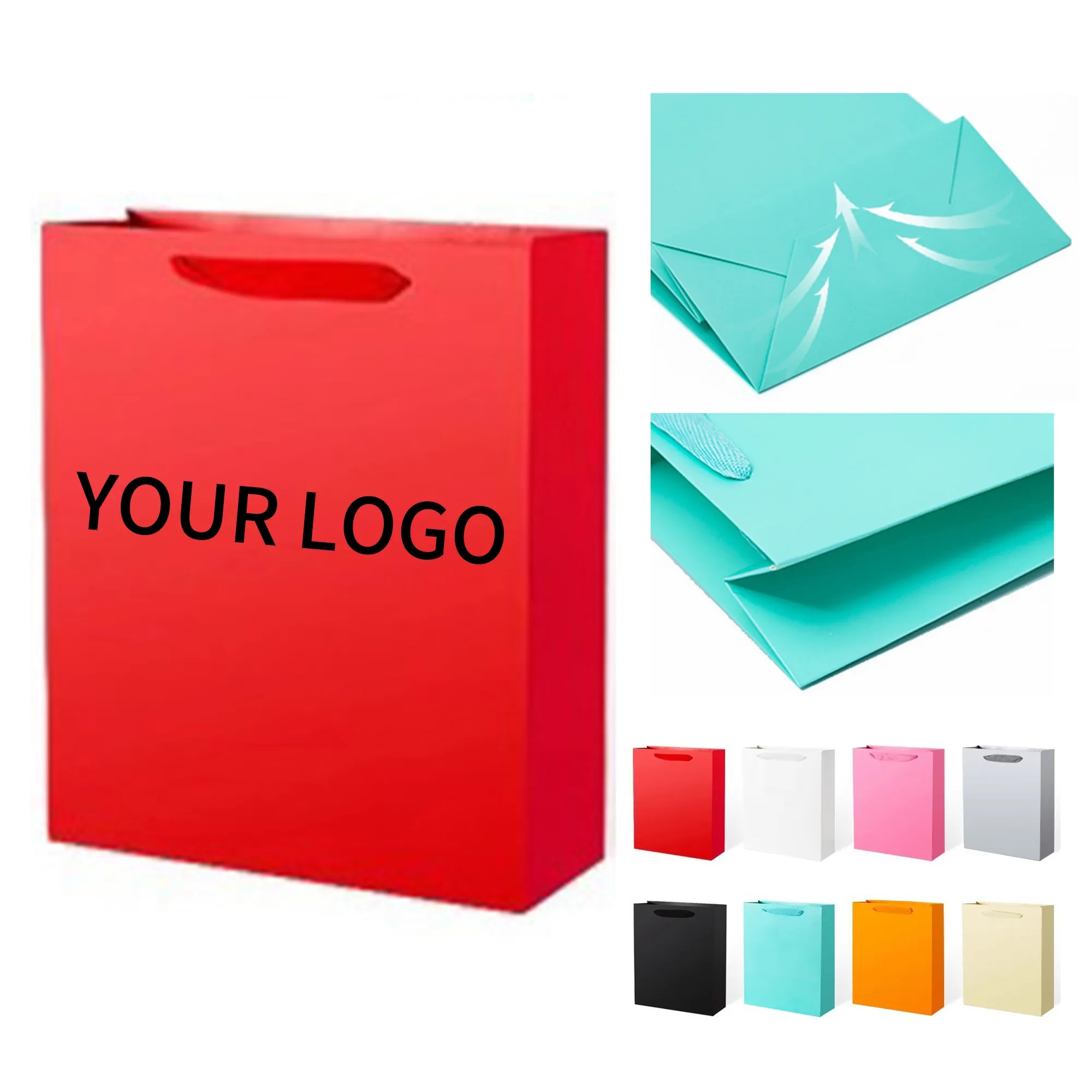 Eco Friendly Paper Gift Bag Compact and Practical 1