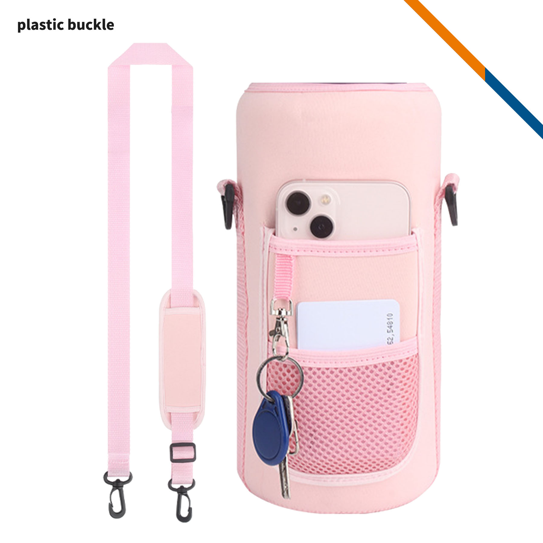 NeoSip Neoprene Water Bottle Holder 8