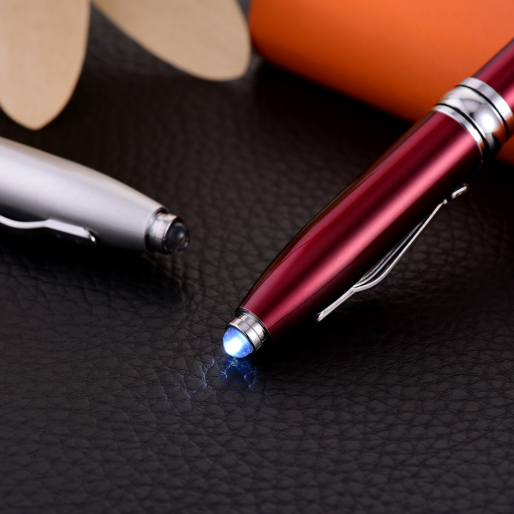 Metal Ball Pen with LED Lights 10