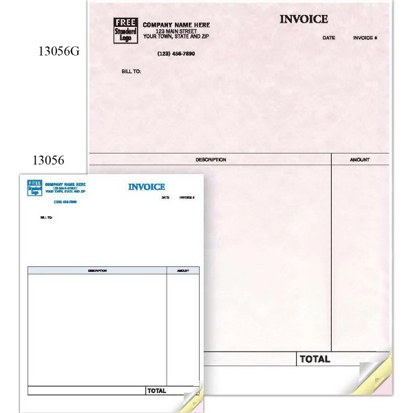 Invoices, Professional, Laser, Parchment 2