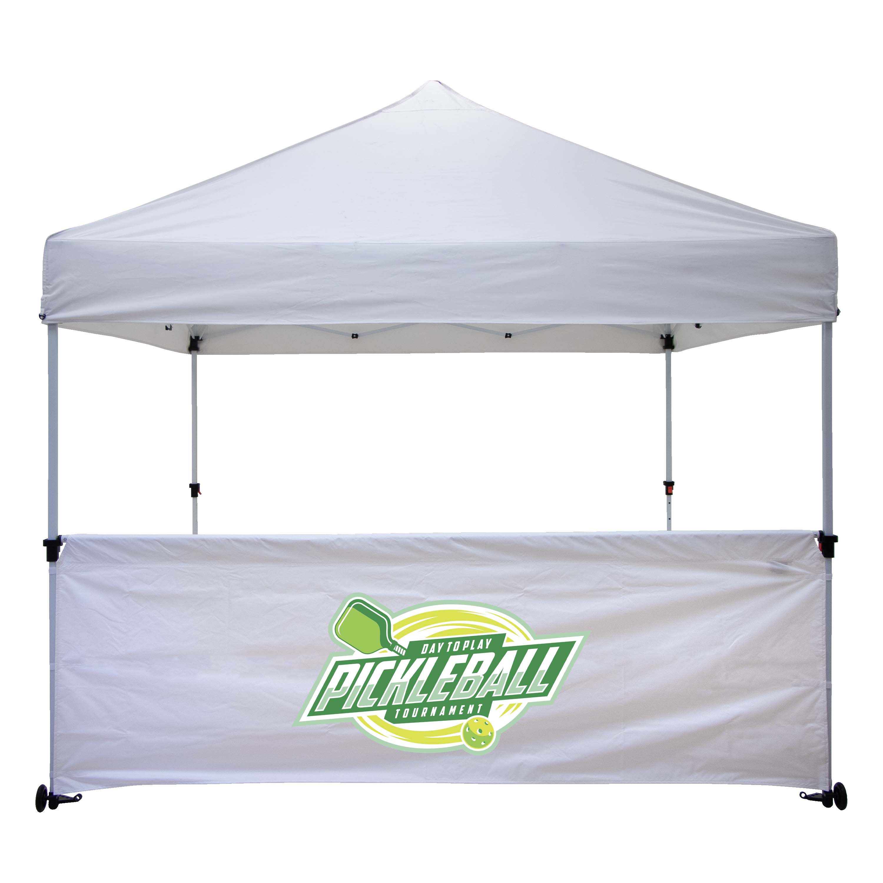 10' Omni Tent Half Wall Kit (Full-Color Imprint) 2