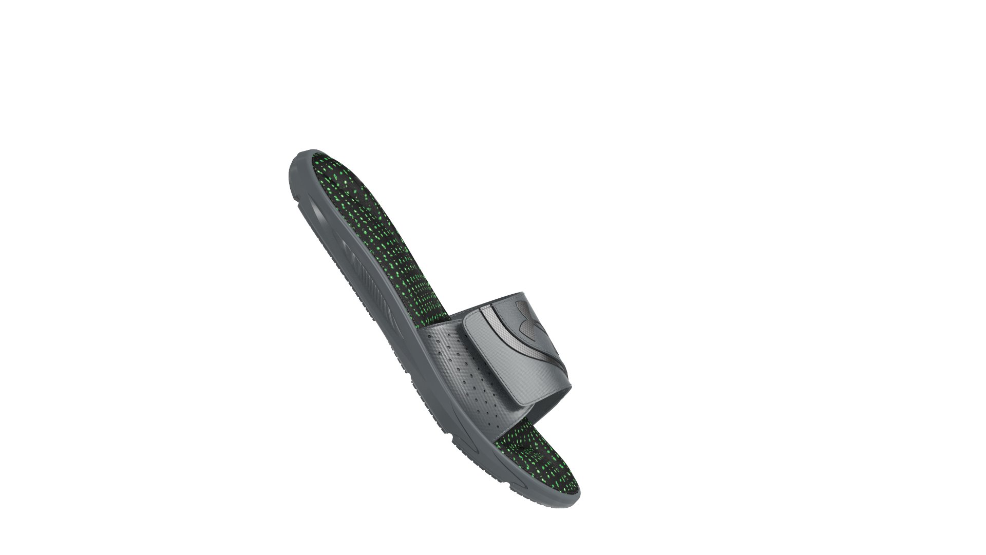 UA Ignite VI Graphic Footbed Boys' Slides 11