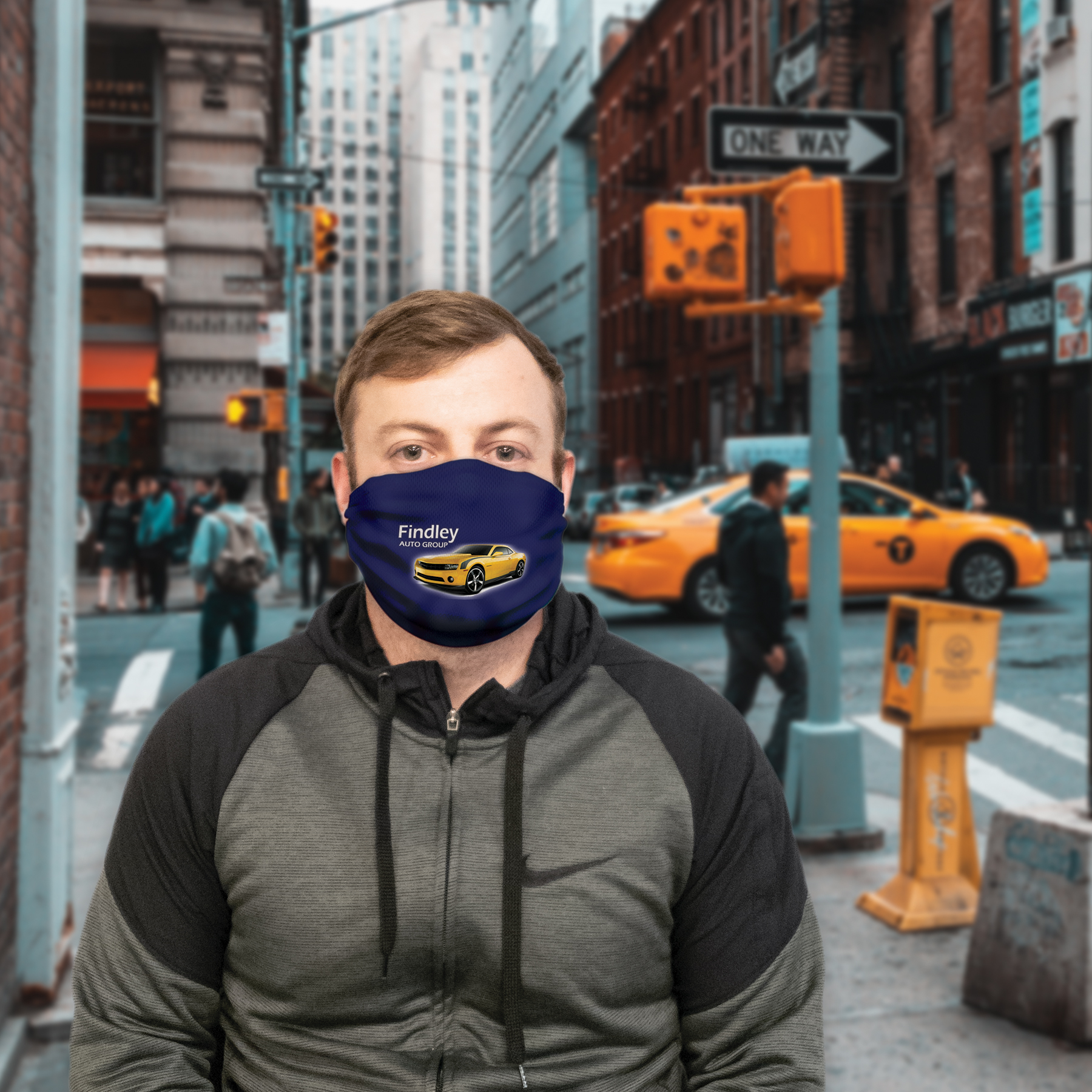 Custom Microfiber Face Cover 9