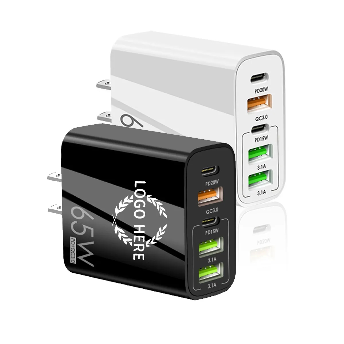 3-Port+Type C 48W Wall Charger 2